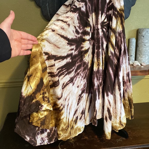 Solitaire Tie Dye Flowy Dress/Skirt - Picture 2 of 8